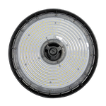 Top view of UFO LED High Bay – 150/120/100W light showing circular LED array and mounting fixture