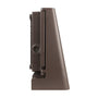 Side view of Full Cutoff LED Wall Pack 3 CCT 100/80/60/40W showcasing its compact, sturdy design and matte finish.