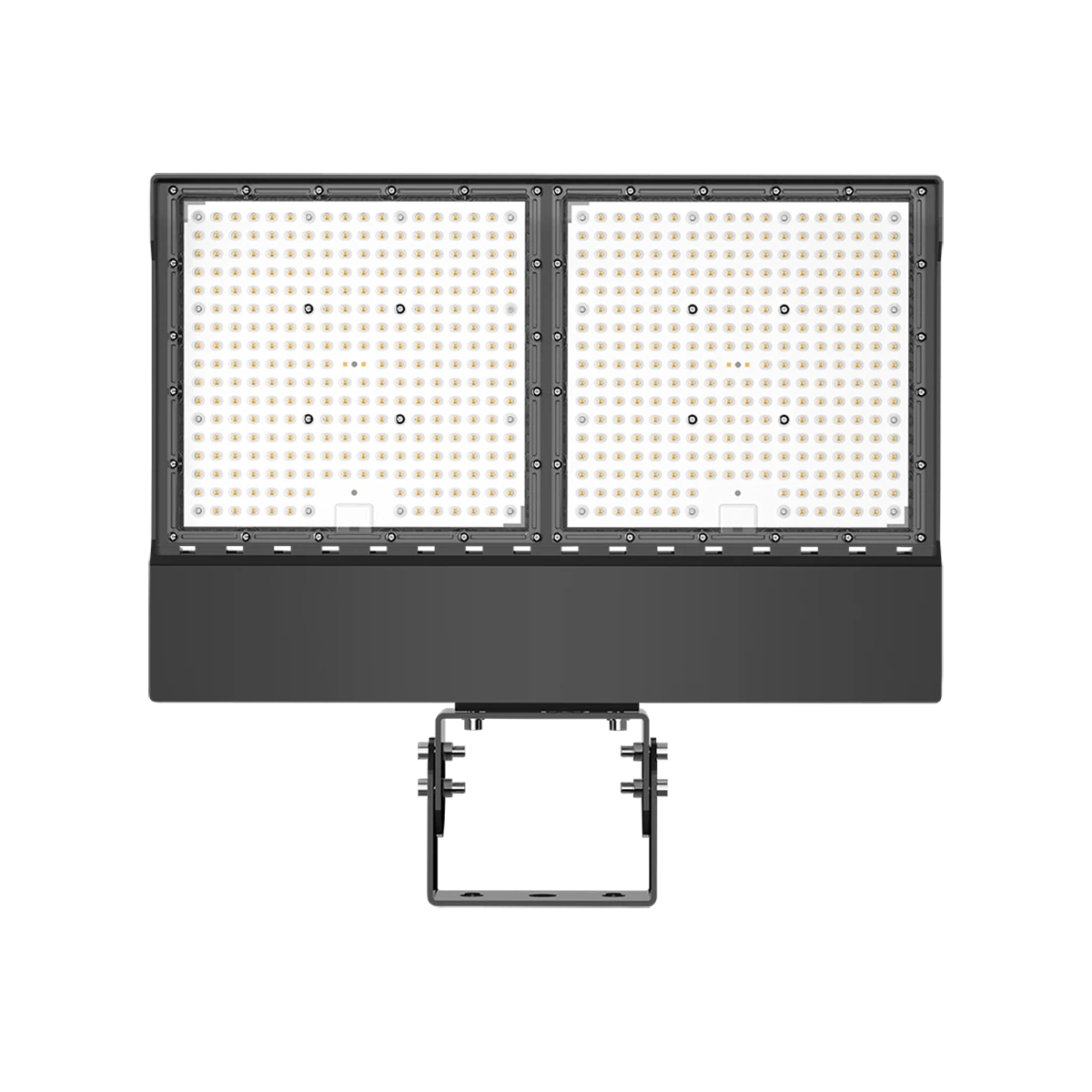 450W Selectable RAB X17 LED Flood Light, Trunnion, Heights 25 to 40 ft