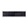 Solar panel for Solar LED Area Light with Tiltable Lenses 100W designed for optimal sunlight capture.