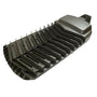 Sleek dark bronze LED Architectural Shoebox Light 180W with cooling fins for efficient outdoor lighting and durability