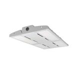 Linear LED High Bay 300W with swappable optics, IP66 and IK10 rated for tough, wet, and cold environments