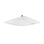 Slim LED Canopy Light 240W with frosted lens and IP65 housing for long-lasting, weather-resistant illumination