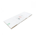Flat recyclable cardboard box with pre-paid label for Recycling Kit for 2ft U-Shape Fluorescent Tubes