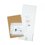 Recycling Kit for 2ft U-Shape Fluorescent Tubes with recyclable box, mercury-proof liner, and shipping label for safe return.