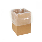 Recycling kit box with mercury-proof liner for safe disposal of 2ft U-shape fluorescent tubes and lamps.