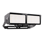 Selectable FL Series LED Flood Light with dual panels and adjustable mounting bracket for versatile commercial illumination