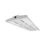 Linear LED High Bay light with swappable optics designed for harsh environments, rated IP66 and IK10, 400W power.