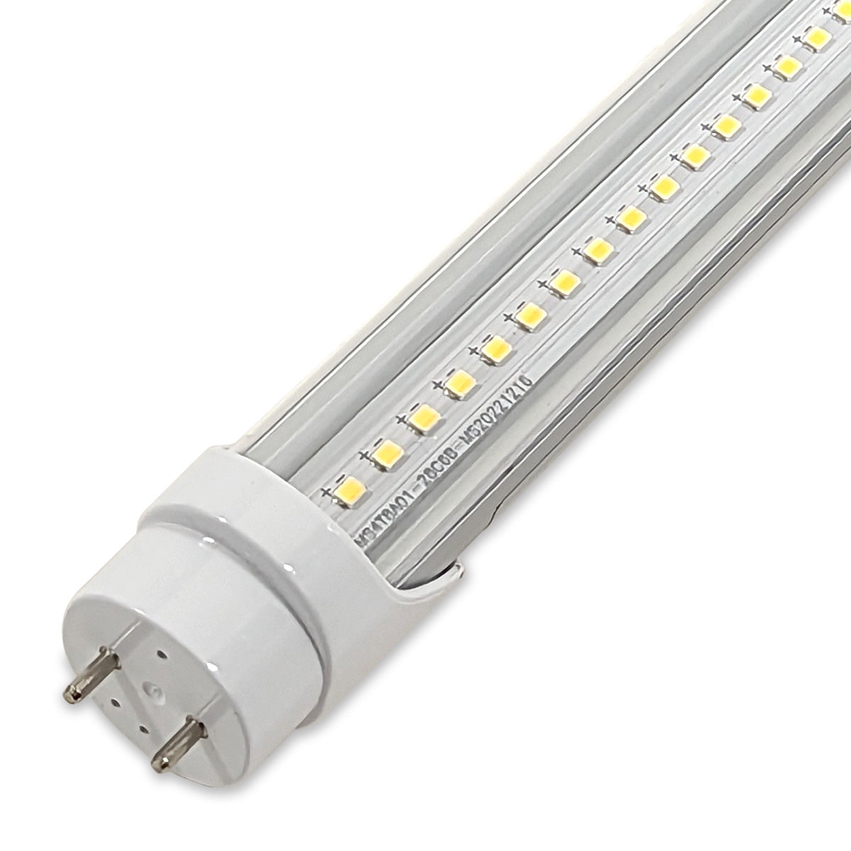 4ft LED Tube - 18W / 3,300 lm - Ballast Bypass - 25 Pack