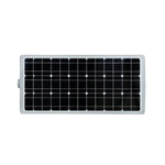 Solar panel component for the Solar LED Area Light with Tiltable Lenses - 60W shown on white background