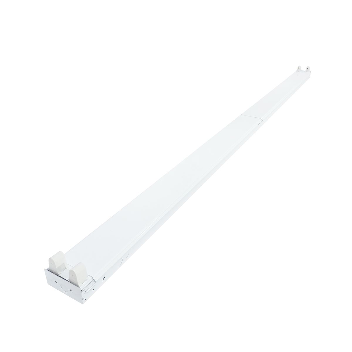 8ft LED Ready 2-Lamp T8 Strip Fixture | Pack of 2