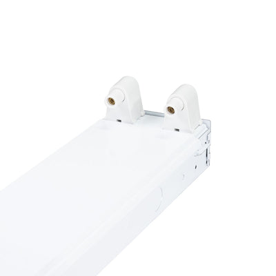 8ft LED Ready 2-Lamp T8 Strip Fixture | Pack of 2