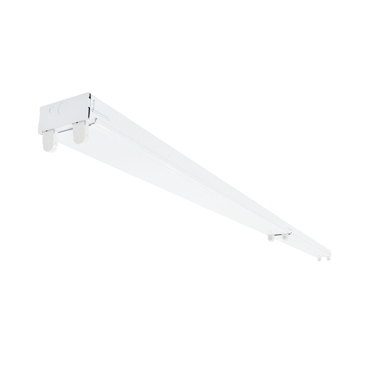 8ft LED Ready T8 Fixture for Four 4ft LED Lamps - Double End Power