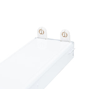 8ft LED Ready T8 Fixture for Four 4ft LED Lamps - Double End Power | Pack of 2