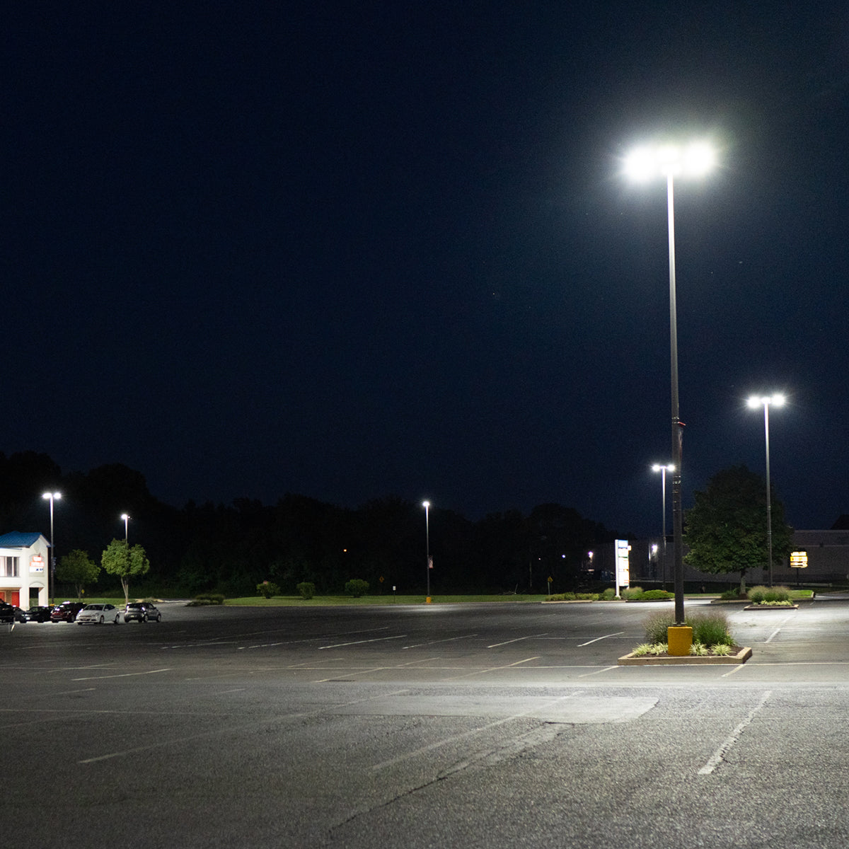 LED Shoebox Area Light - 150W / 21,000 lumens