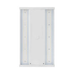 Linear LED High Bay – 130W fixture with aluminum housing and semi-frosted diffuser for efficient indoor lighting