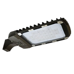 LED Architectural Shoebox Light - 120W with dark bronze aluminum housing and high-efficiency LED chips