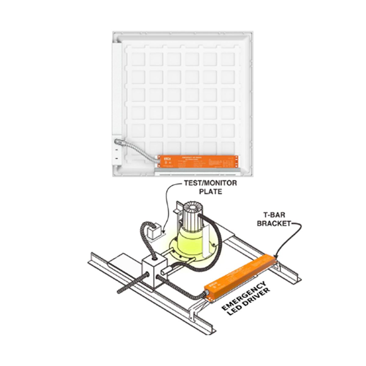 Emergency Driver for LED Lights - 20W
