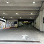 LED Canopy Light - 40W installed in parking garage ceiling providing bright efficient illumination