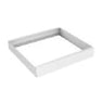 White ceiling mount frame designed for secure installation of 2x2 WCS panels in ceilings