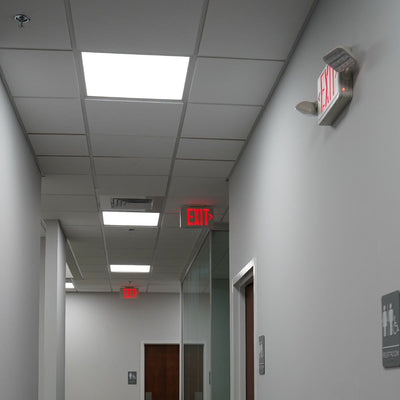 LED Exit SIgn & Emergency Light Combo