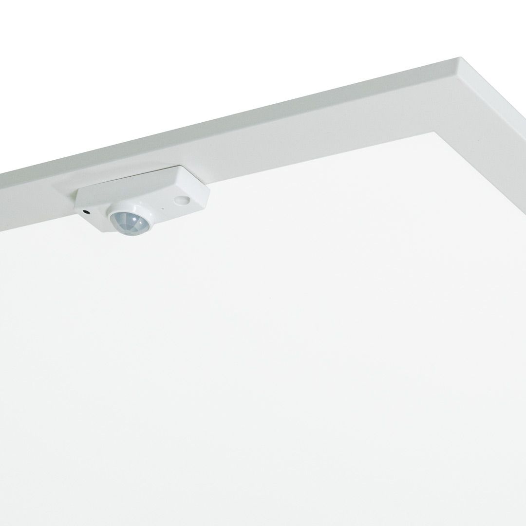 2x4 Backlit LED Panel 3 CCT with sensor attachment for control-ready lighting in drop ceilings