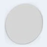 Frosted diffusing lens for low bays with smooth matte finish to enhance light distribution and reduce glare