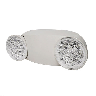 Dual Head LED Emergency Light with Battery Backup
