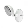 Single Head LED Emergency Light with adjustable white housing and clear lens for safety illumination