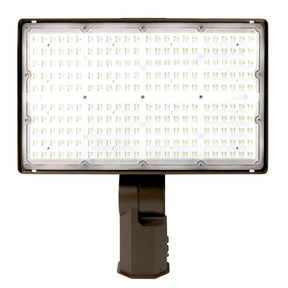 135W/200W LED flood light with slipfitter mount
