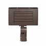 LED Flood Light 100W with adjustable mount and durable weatherproof housing for outdoor use