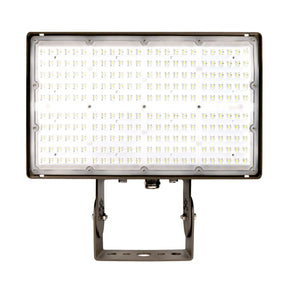 135W/200W LED flood light with yoke mount