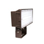 LED Flood Light 100W with wide-angle lens and durable slipfitter mount for outdoor use