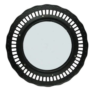 Frosted High Bay Lens designed to replace clear lens on ultra high lumen high bay lights for diffused lighting effect