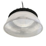 Acrylic reflector and cover designed for LED high bays fitting most HD120HB models with clear ribbed light diffuser.