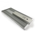 Linear LED High Bay 120W 17,400 lm industrial light fixture with durable aluminum heat sink and integrated driver housing
