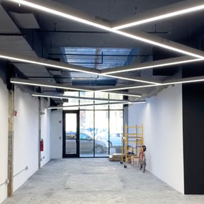 4FT Continuous Run LED Linear Pendant Light