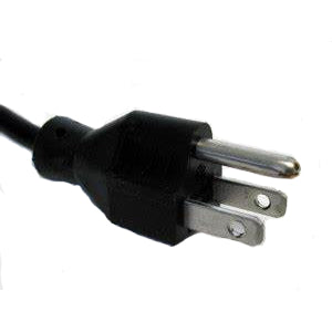 Cord & Power Plug with Waterproof (IP65) Cable Connector for High Bays/Low Bays