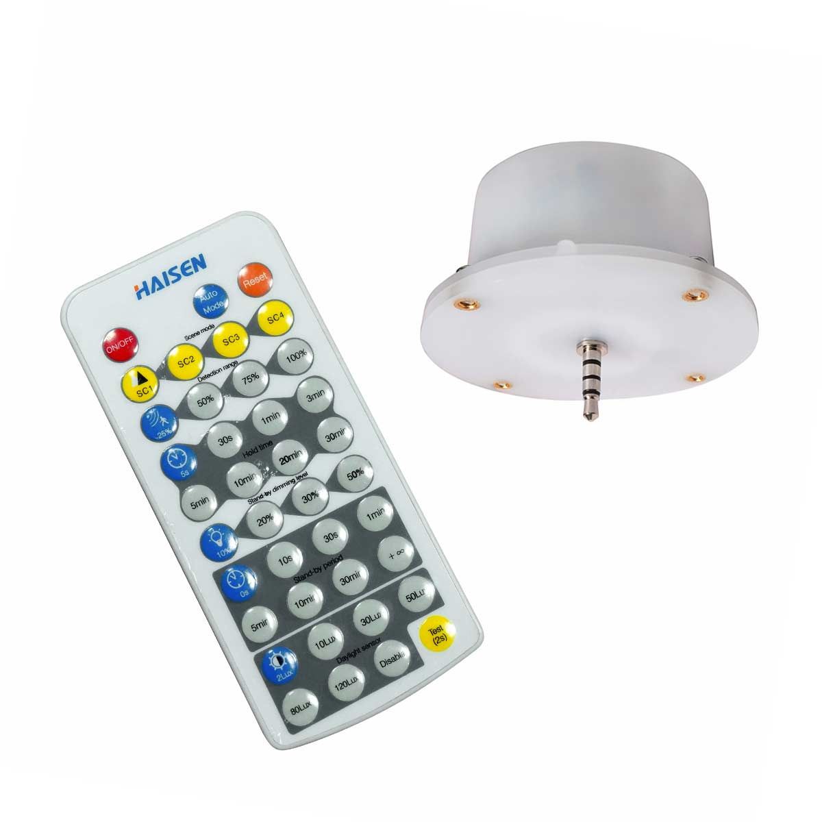 Remote control and dimming sensor accessory for UFO LED High Bay 200 150 120 100W lighting system