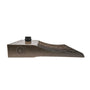 Side view of a dark brown LED Shoebox Area Light 600W designed for large outdoor area lighting