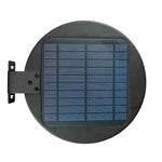 Solar LED Wall Mount Cone Fixture with integrated solar panel for efficient outdoor energy harvesting and lighting