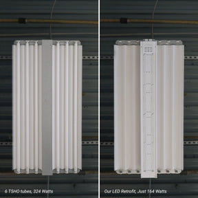 LED Retrofit for T5/T8/T12 Fluorescent High Bays - High Output
