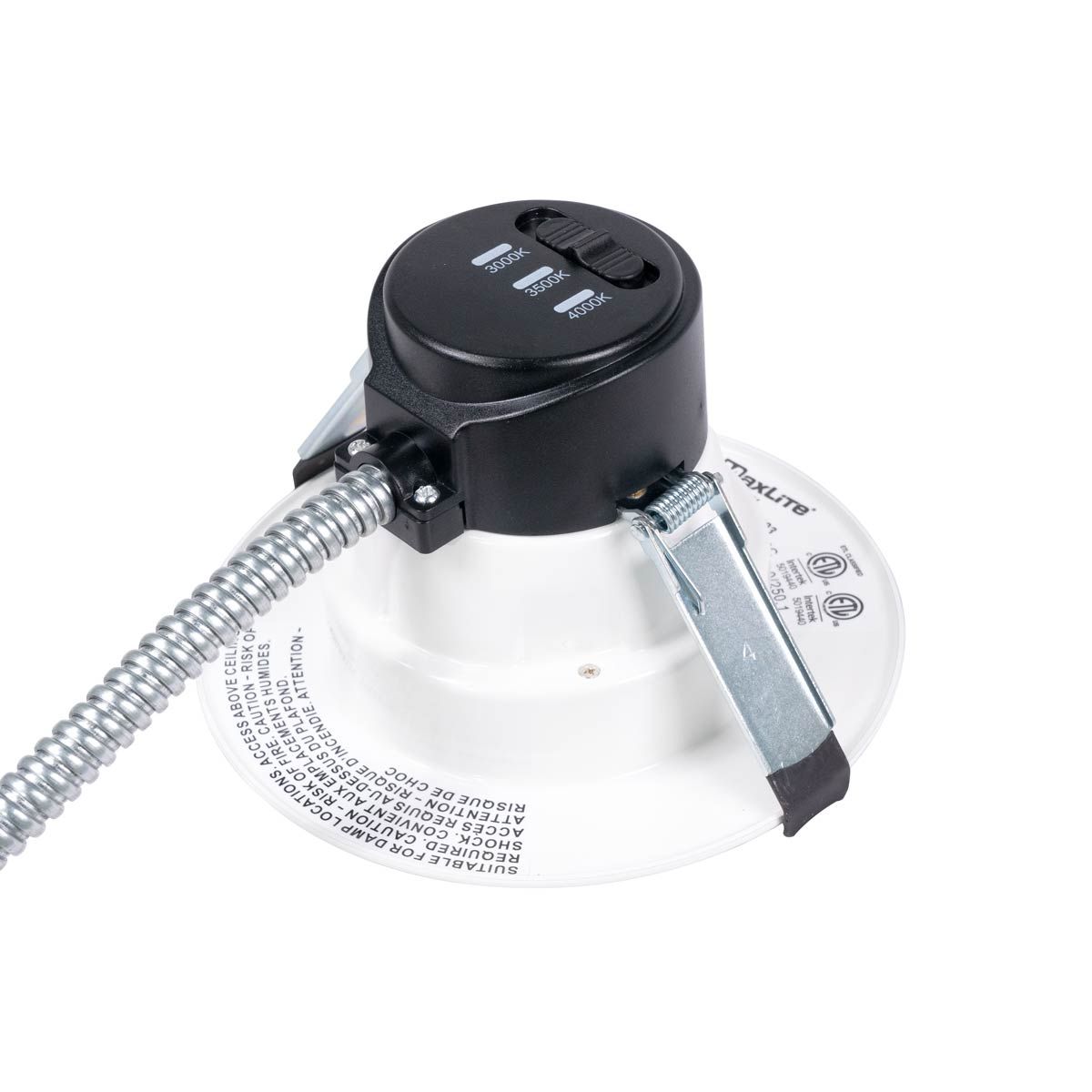 MaxLite Universal LED Downlight Fixtures  Color Selectable