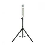 Tripod for GUV Corn Light with adjustable legs and socket for portable germicidal UV lamp use