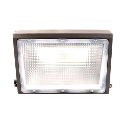 65W Semi-Cutoff LED Wall Pack - 7,900 lm - 122 lm/W