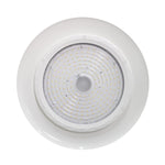 Top view of Washdown LED High Bay – NSF – 150W showing circular LED array and white protective housing